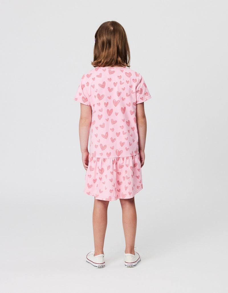 Radicool | Hearts Frill Dress