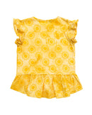 Radicool | Sunshine Tie Dye Frill Tee