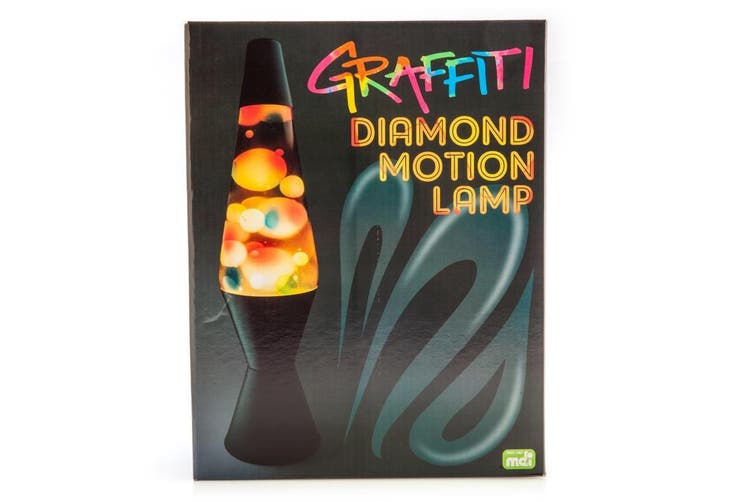 Graffiti Diamond Motion Lava Lamp