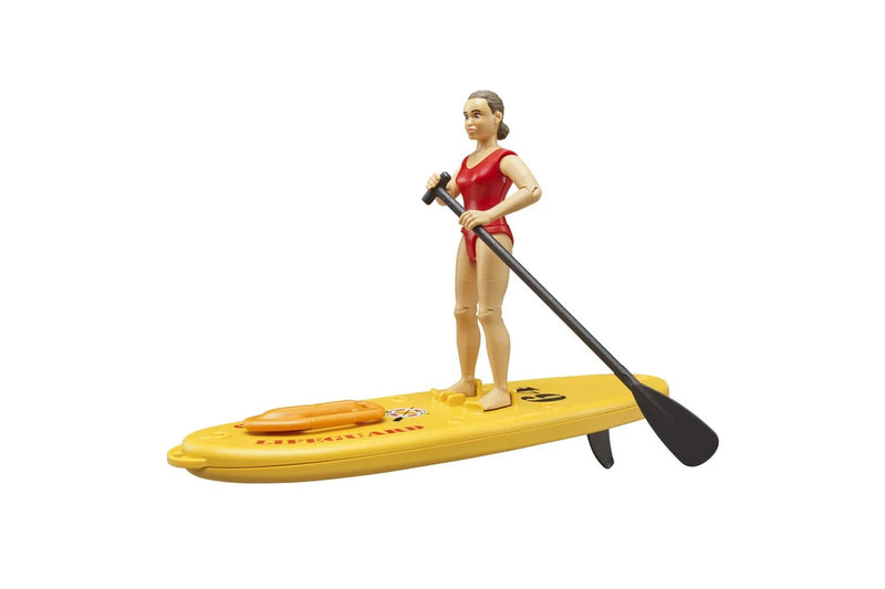 Bruder | Life Guard w/Paddle Board RRP $54.99