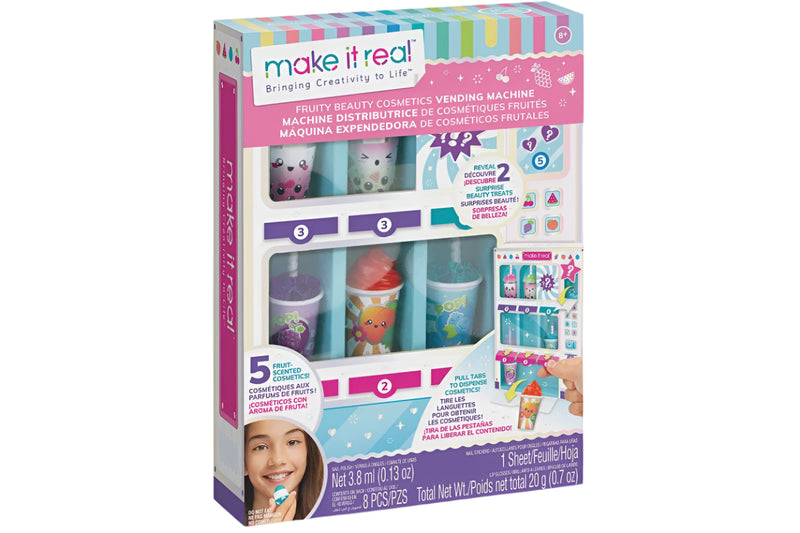 Make It Real: Fruity Beauty Cosmetics Vending Machines