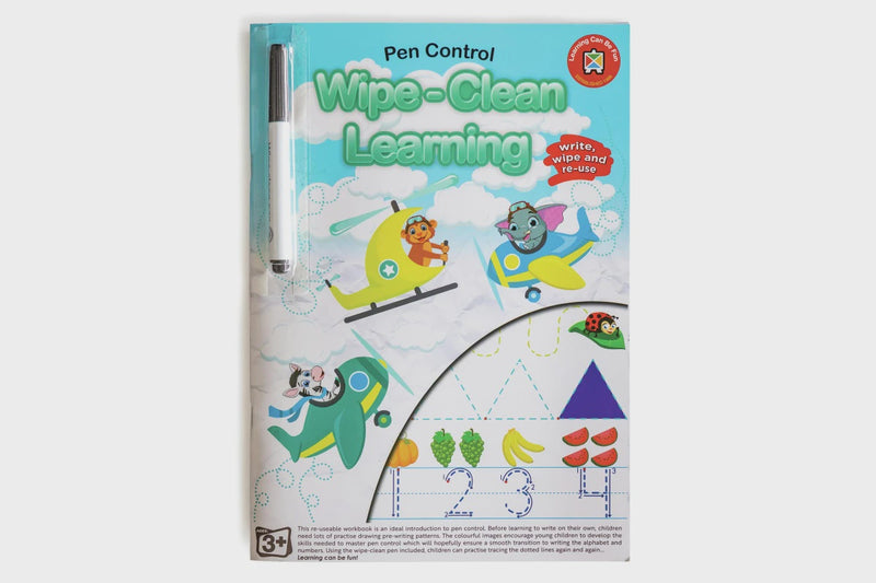 LCBF: Wipe Clean Learning Book - Pen Control with Marker