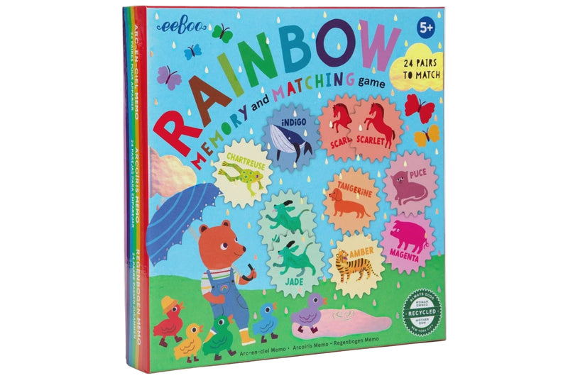 eeBoo: Rainbow Memory Matching Game