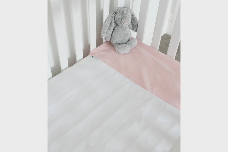 Brolly Sheets \ Cot Pad with Wings - White