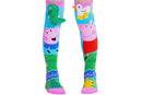 Madmia Peppa Pig & George Over Knee-High Socks Long Unisex Kids One Size 6-99y