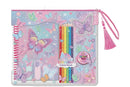Butterfly Coluoring Book with Erasable Coloured Pencils