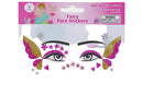 Pink Poppy | Fairy Butterfly Friends Face Stickers