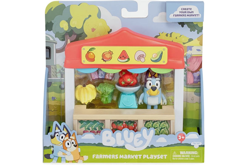 Bluey: Farmers Market Playset