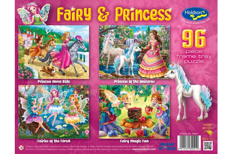 Fairy & Princess 96pc Frame tray Puzzle