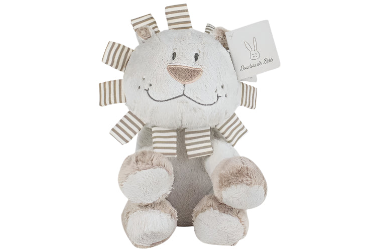 Taupe Soft Plush Lion Stuffed Animal Baby Children Sleeping Cuddle Toy 20cm