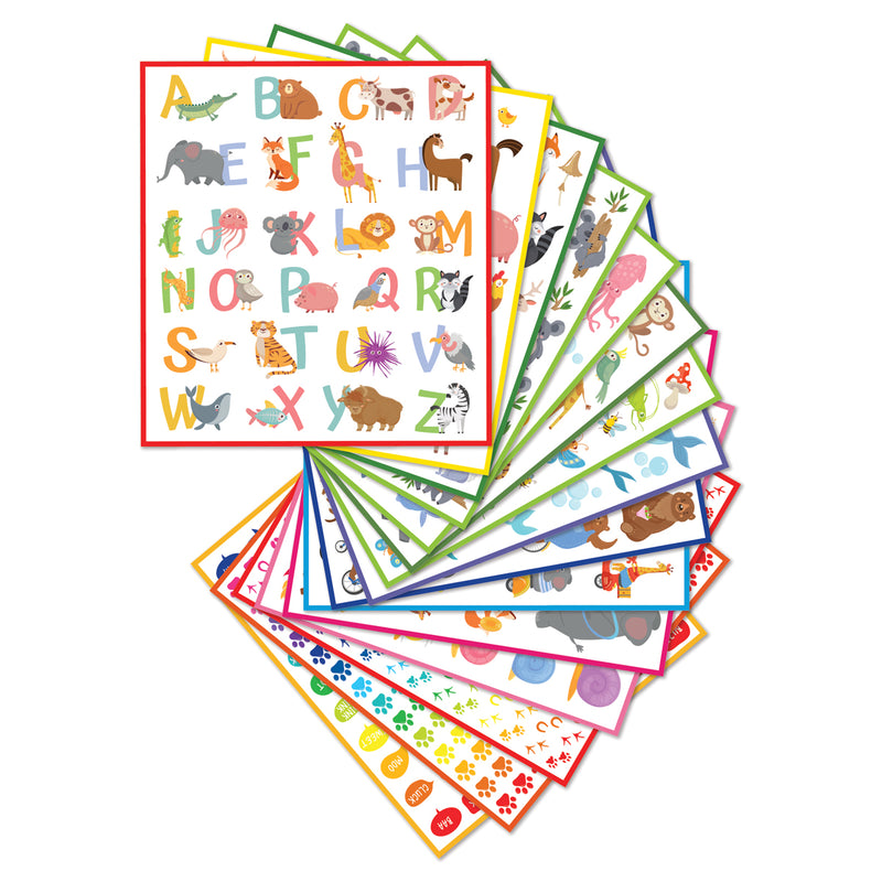 LCBF Animal World Sticker Set