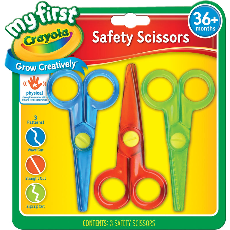 Crayola | My First Safety Scissors 3Pk