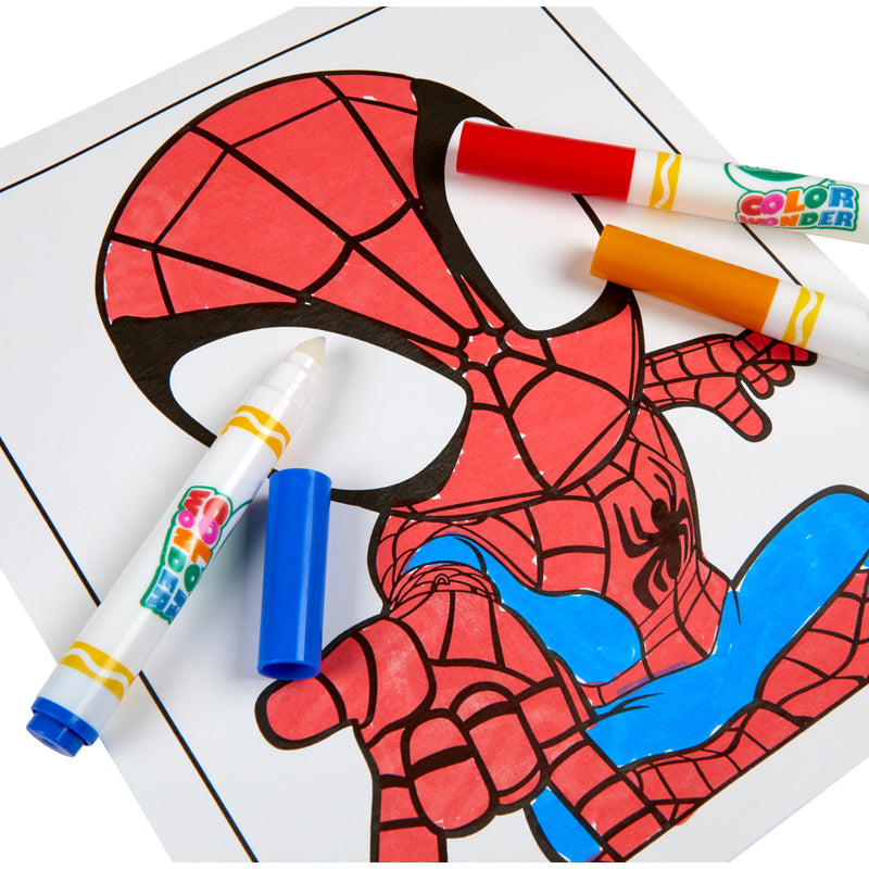 Crayola | Colour Wonder Foldalope Spidey and His Amazing Friends