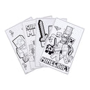 Crayola Giant Colouring Pages Foldalope Minecraft