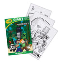 Crayola Giant Colouring Pages Foldalope Minecraft