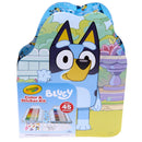 Crayola Colour & Sticker Bluey Kit 45 Piece