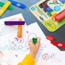 Crayola Young Kids Washable Tripod Grip Markers 8Pk