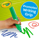 Crayola Young Kids Washable Tripod Grip Markers 8Pk