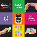 Sensory Sprouts | Textured Pastel Calming Stones Set of 18