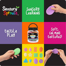 Sensory Sprouts | Textured Calming Pastel Shapes & Stones 12