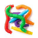 Sensory Sprouts Rainbow Pull Pipes Set of 6