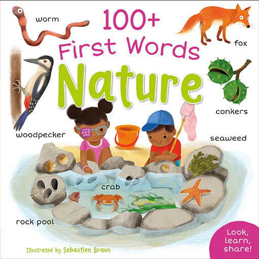 First Word Plus Miles Kelly | 100 PLUS FIRST WORDS NATURE