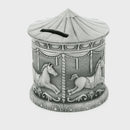 Pewter Carousel Money Box