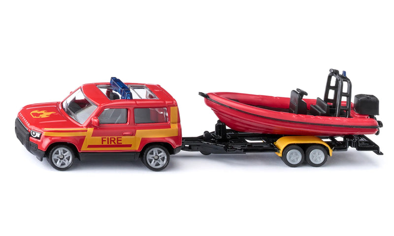 SIKU | Land Rover Defender with Boat - 1608