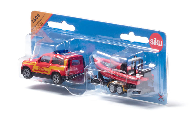 SIKU | Land Rover Defender with Boat - 1608