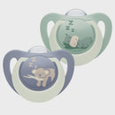 Nuk First Choice Soother Night 6-18m 2 Pack - Asst