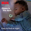 Nuk First Choice Soother Night 6-18m 2 Pack - Asst