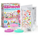 4M | Glitter Rainbow Snow Domes