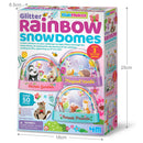 4M | Glitter Rainbow Snow Domes