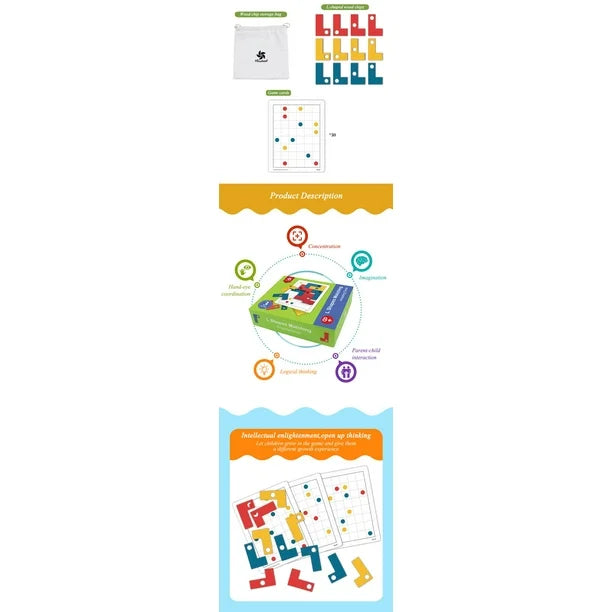 Pinwheel - L Shapes Matching (Level 2) RRP $44.99