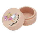 1pc, Wooden Tooth Fairy Box For Girls