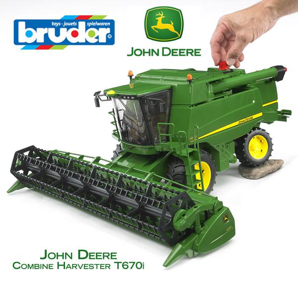 Bruder John Deere  Combine Harvester