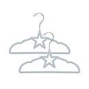 Living Textiles | 6pk Coat Hanger- Stars- Blue