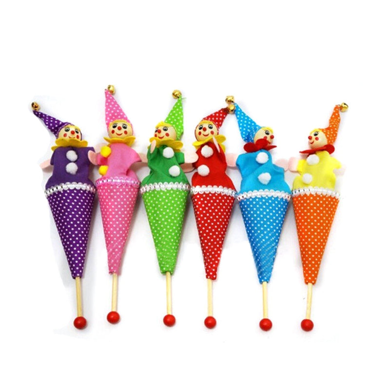 1Pcs Hand Puppet telescopic stick doll  (Assorted )
