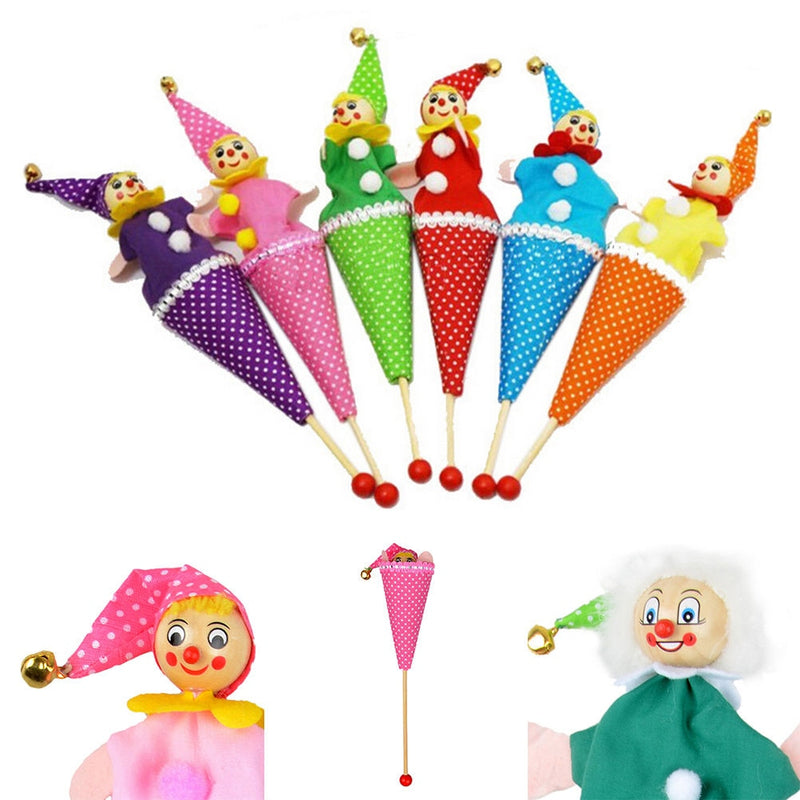 1Pcs Hand Puppet telescopic stick doll  (Assorted )