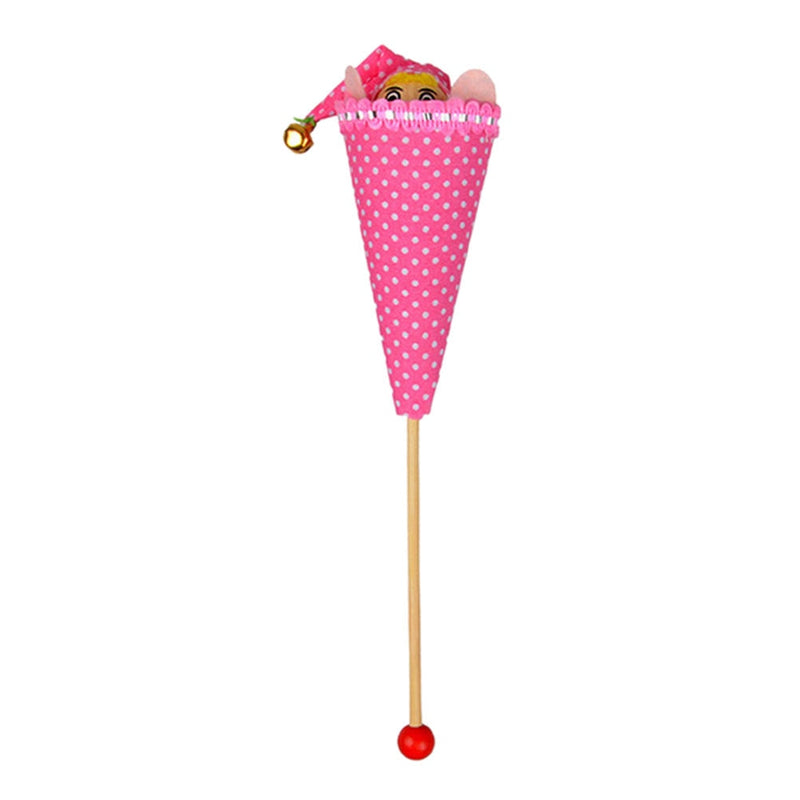 1Pcs Hand Puppet telescopic stick doll  (Assorted )