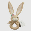 Living Textiles | Knit Ring Rattle - Amelia the Bunny