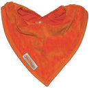 Silly Billyz | Orange Velour Bandana Bib