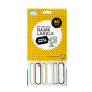 Spencil: Write & Iron On Name Labels - Multicolour