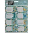 Spencil | Safari Puzzle Junior Name & Subject Labels 16 Pack