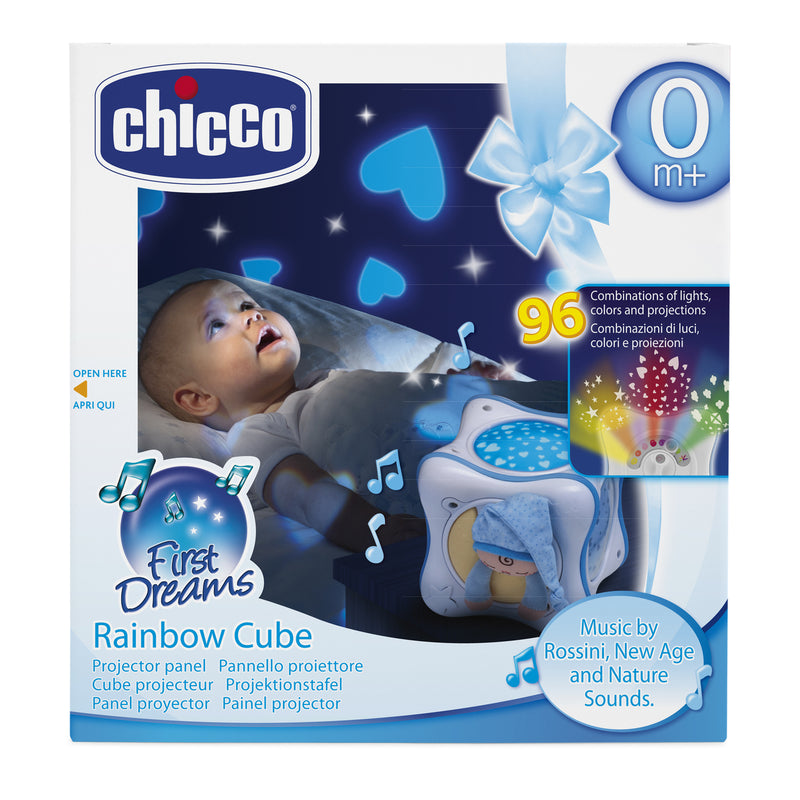 Chicco Rainbow Cube Projector Blue