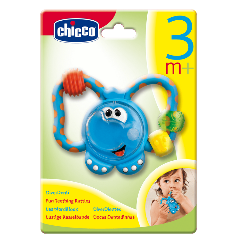 Chicco | Elephant Teething Rattle