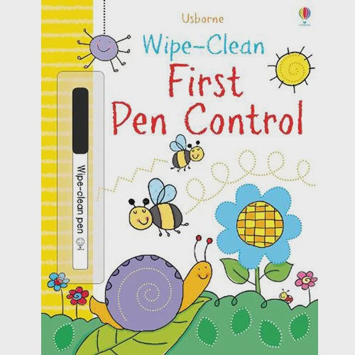 Usborne Wipe Clean First Pen Control