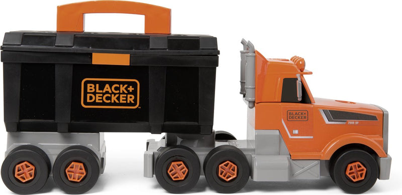 Smoby - Black & Decker - Bricolo Truck - Crane - Toolbox - Truck