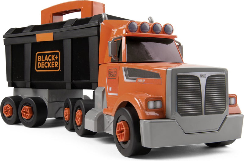 Smoby - Black & Decker - Bricolo Truck - Crane - Toolbox - Truck