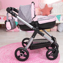 Bayer | Limited Style PRAM WITH HANDBAG - Pink & Grey RRP $199.99